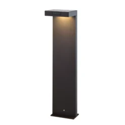 KLEWE LED-Solarlampe ALA GROUND MAXI, anthrazit, 65 cm, IP65