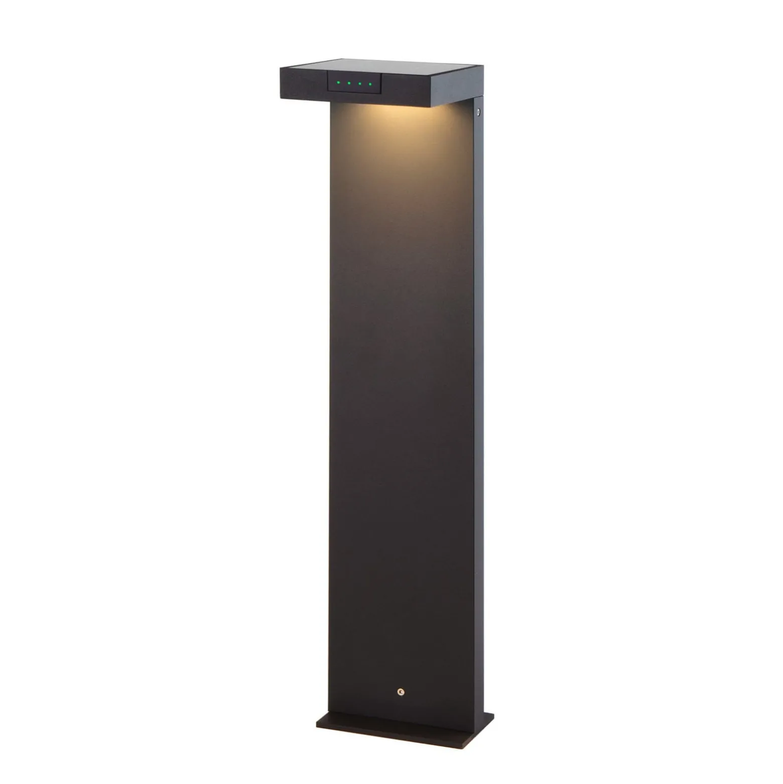 KLEWE LED-Solarlampe ALA GROUND MAXI, anthrazit, 65 cm, IP65