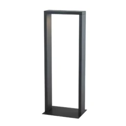 KLEWE LED-Solarlampe AXIS MAXI, anthrazit, 65 cm, Alu, IP65