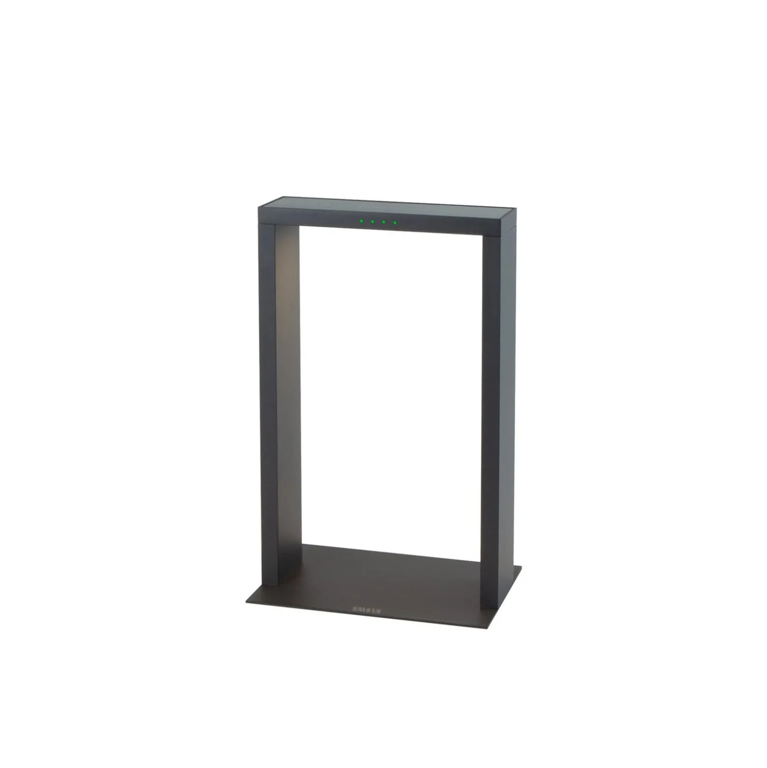 KLEWE LED-Solarlampe AXIS MINI, anthrazit, 40 cm, Alu, IP65