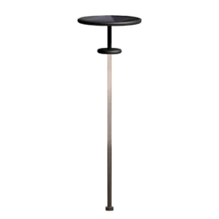 KLEWE LED-Solarlampe PLANET B anthrazit 160 cm Erdspieß IP65
