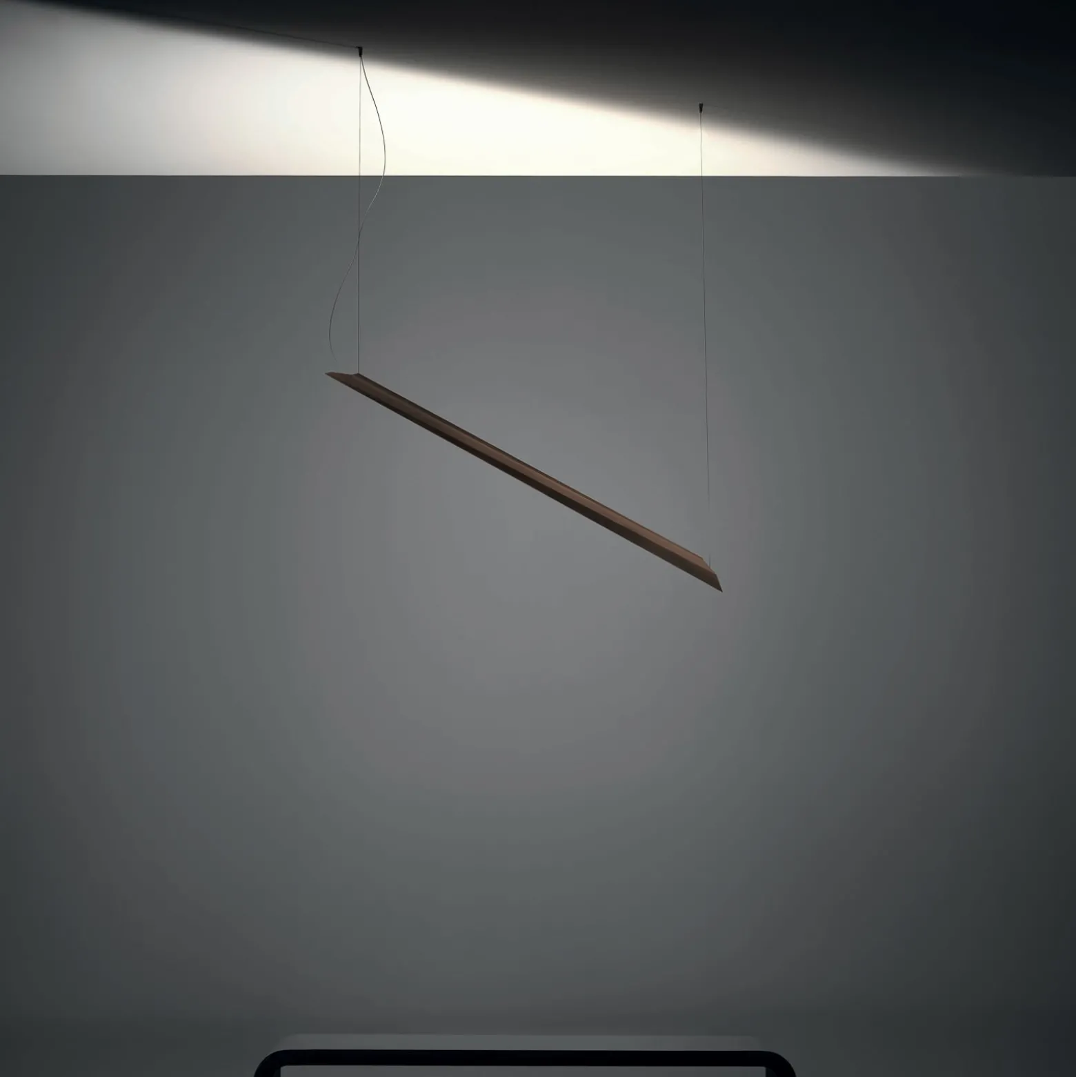 Knikerboker Schegge LED-Hängeleuchte 1-fl. coffee