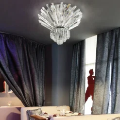 Kristalldeckenlampe Cristalli, 60 cm