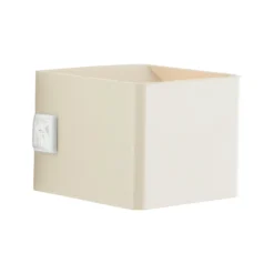 LED-Akku-Außenwandlampe Iseo, beige, Breite 10 cm, Sensor