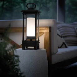 LED-Akkuleuchte South Hope, Bluetooth-Lautsprecher