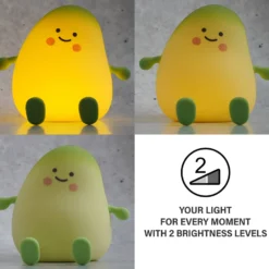 LED-Akku-Nachttischlampe Mango, weiß, Timer, dimmbar