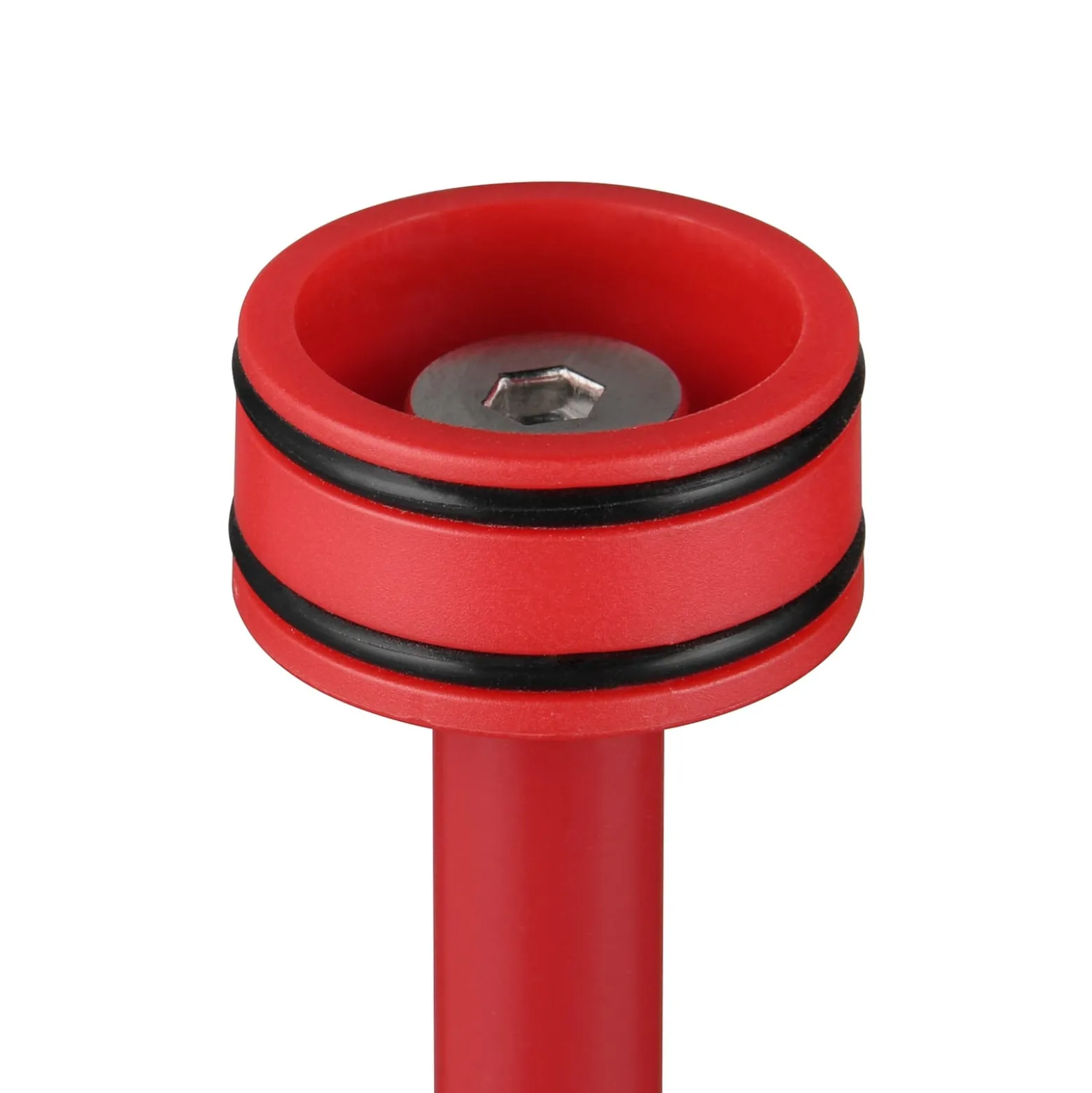 LED-Akku-Stehlampe Suarez, rot, Höhe 123 cm, Metall