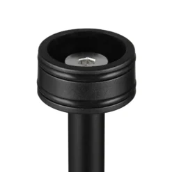 LED-Akku-Stehlampe Suarez, schwarz, Höhe 123 cm, Metall