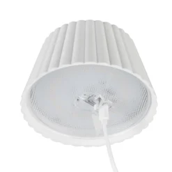 LED-Akku-Stehlampe Suarez, weiß, Höhe 123 cm, Metall