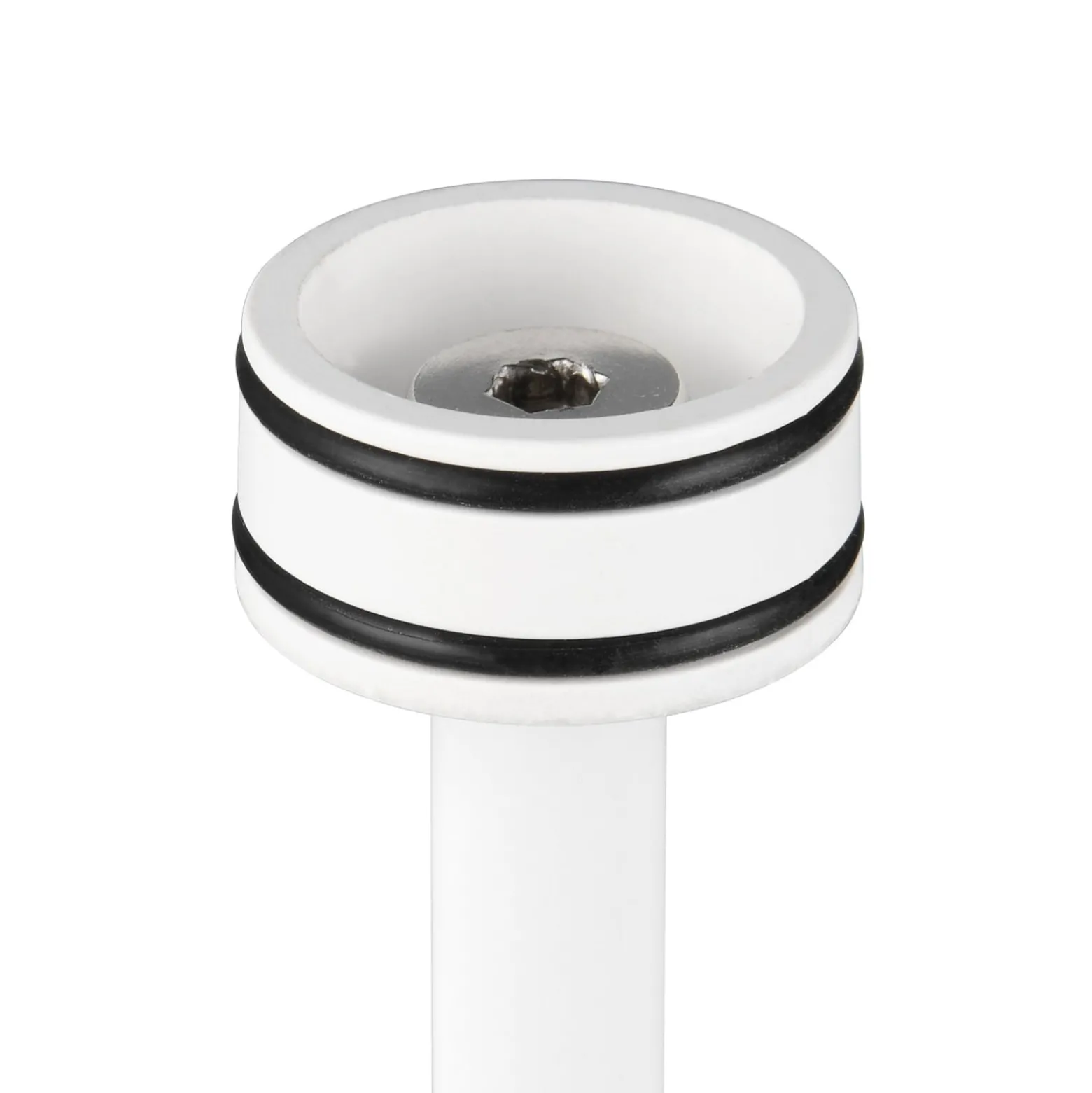 LED-Akku-Stehlampe Suarez, weiß, Höhe 123 cm, Metall