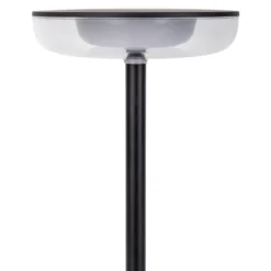 LED-Akku-Terrassenlampe Pasi schwarz Höhe 26cm Metall Touch