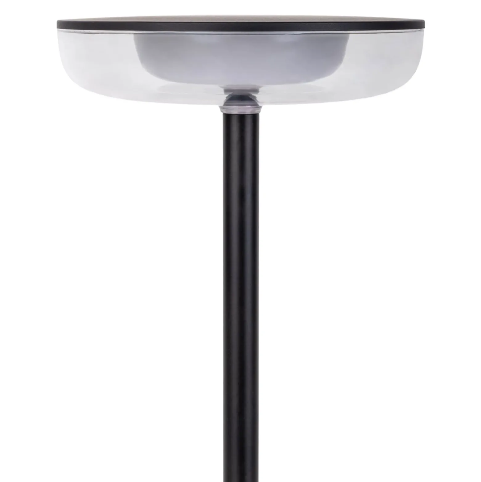 LED-Akku-Terrassenlampe Pasi schwarz Höhe 26cm Metall Touch