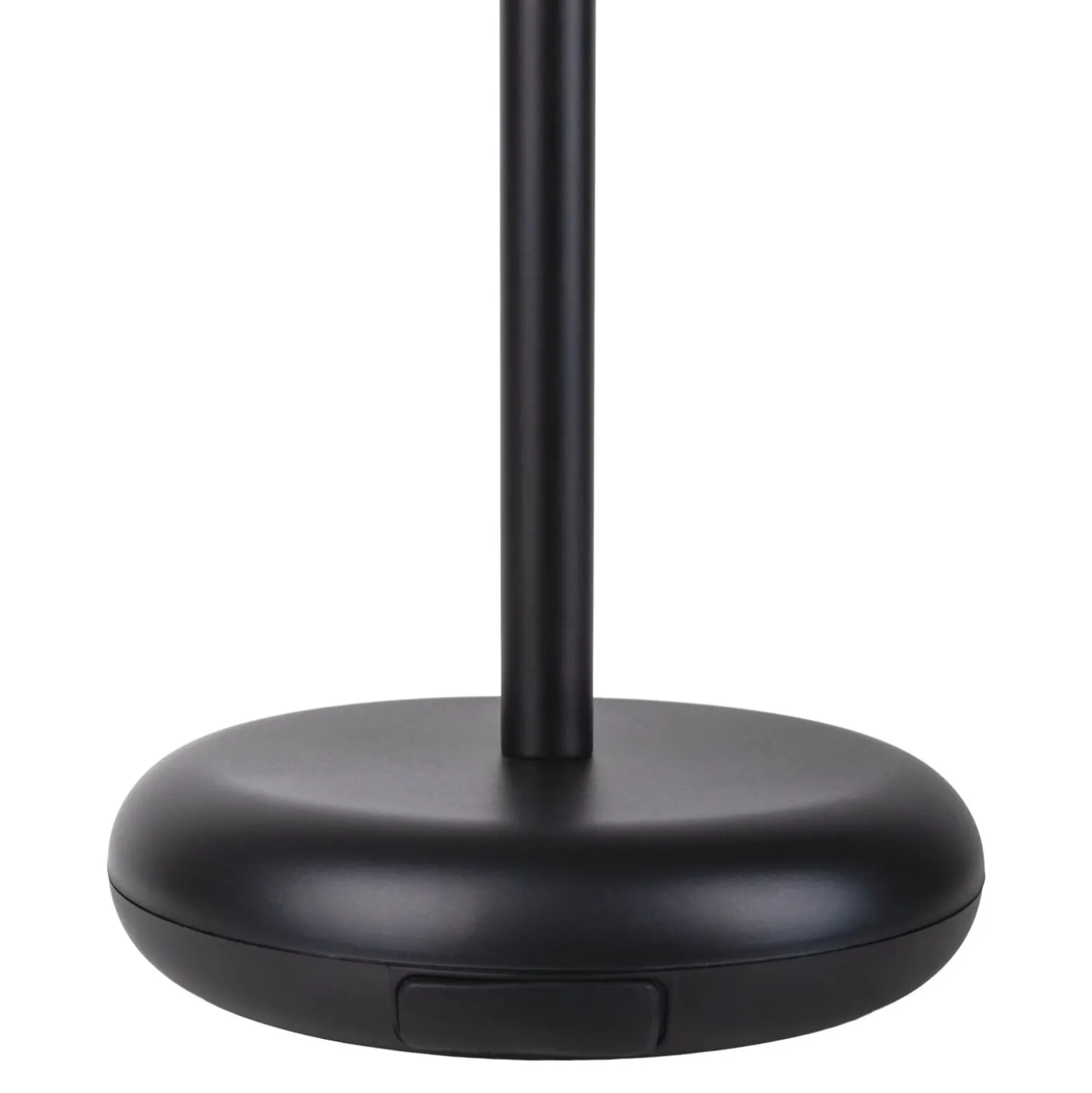 LED-Akku-Terrassenlampe Pasi schwarz Höhe 26cm Metall Touch