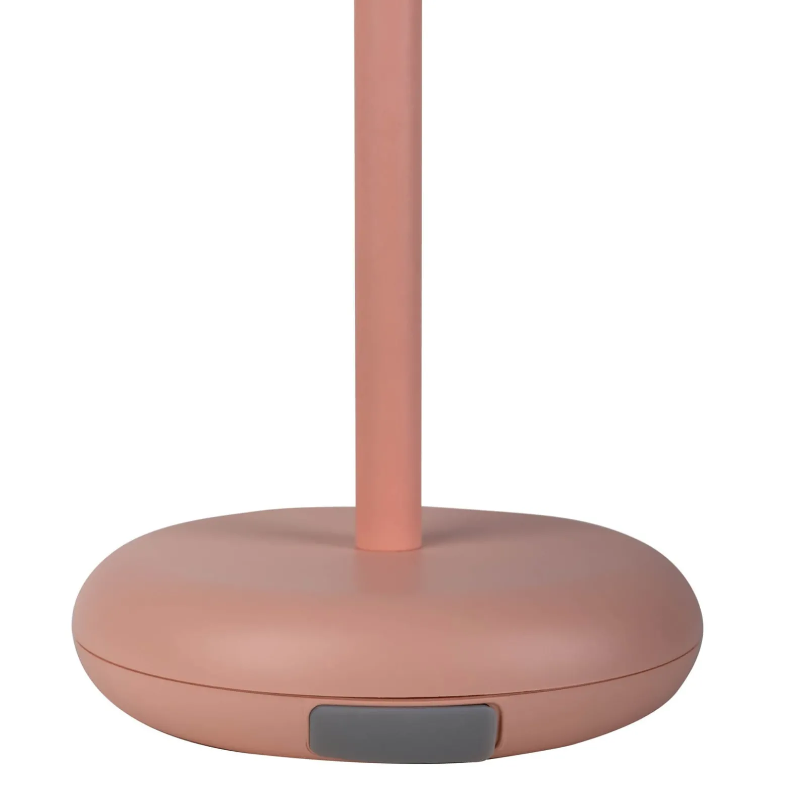 LED-Akku-Terrassenleuchte Pasi, rosa Höhe 26 cm Metall Touch