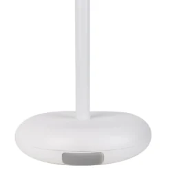 LED-Akku-Terrassenleuchte Pasi, weiß Höhe 26 cm Metall Touch