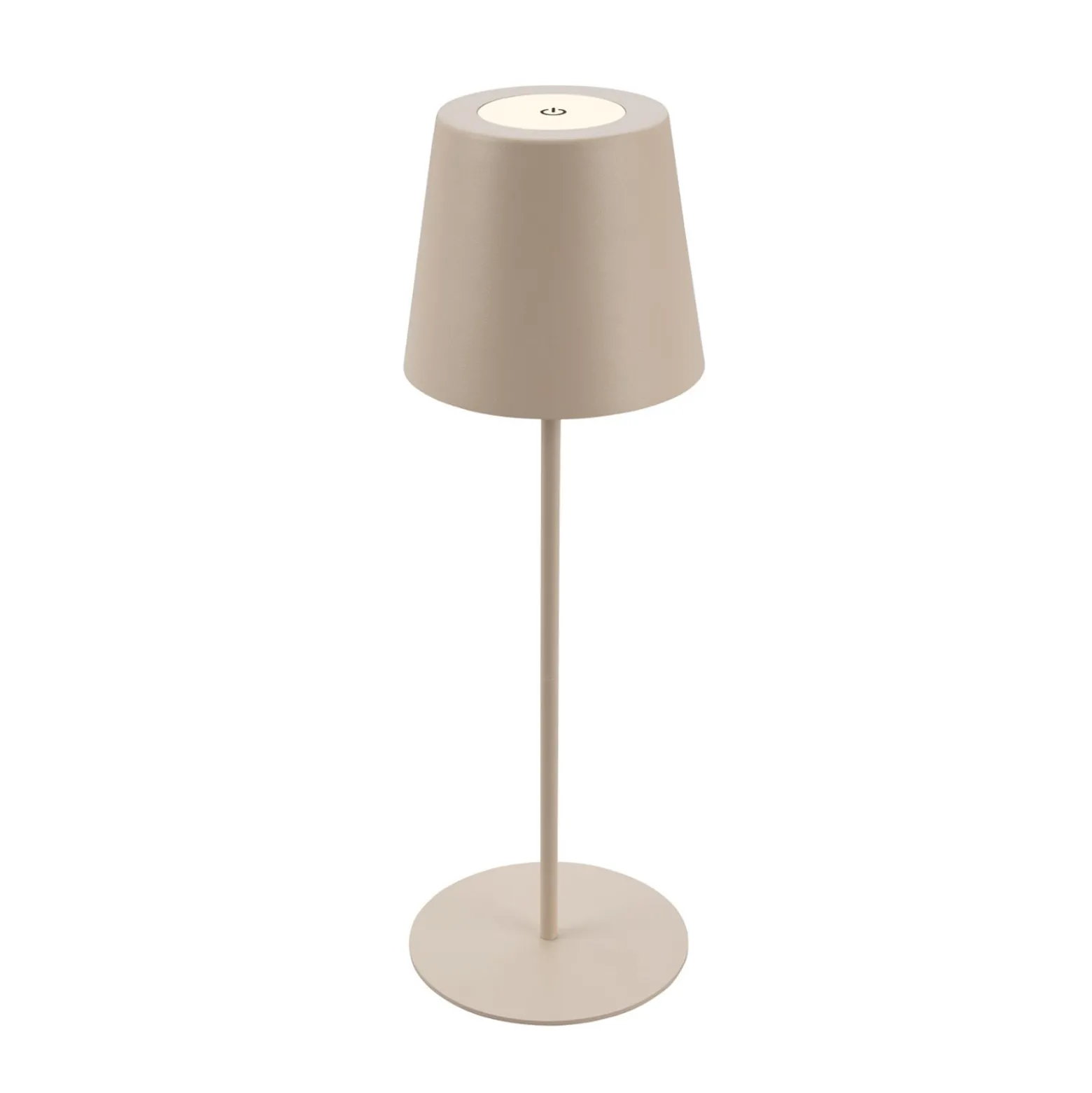 LED-Akku-Tischlampe 7508011, beige, 2.700 K IP44 Touchdimmer