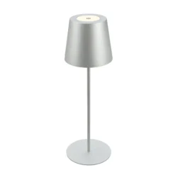 LED-Akku-Tischlampe 7508014 chrom matt 2.700 K IP44 Touchdim