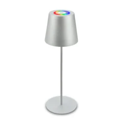 LED-Akku-Tischlampe 7507015 chrom matt RGBW IP44 Touchdimmer