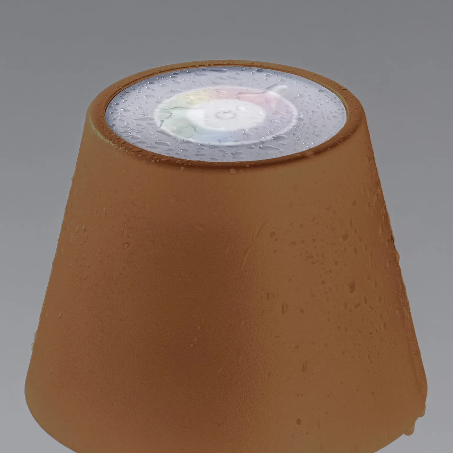 LED-Akku-Tischlampe Cosenza 2.0 34cm rostfarben