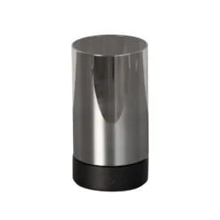 LED-Akku-Tischlampe Fenya, schwarz/rauchgrau Höhe 14 cm IP54