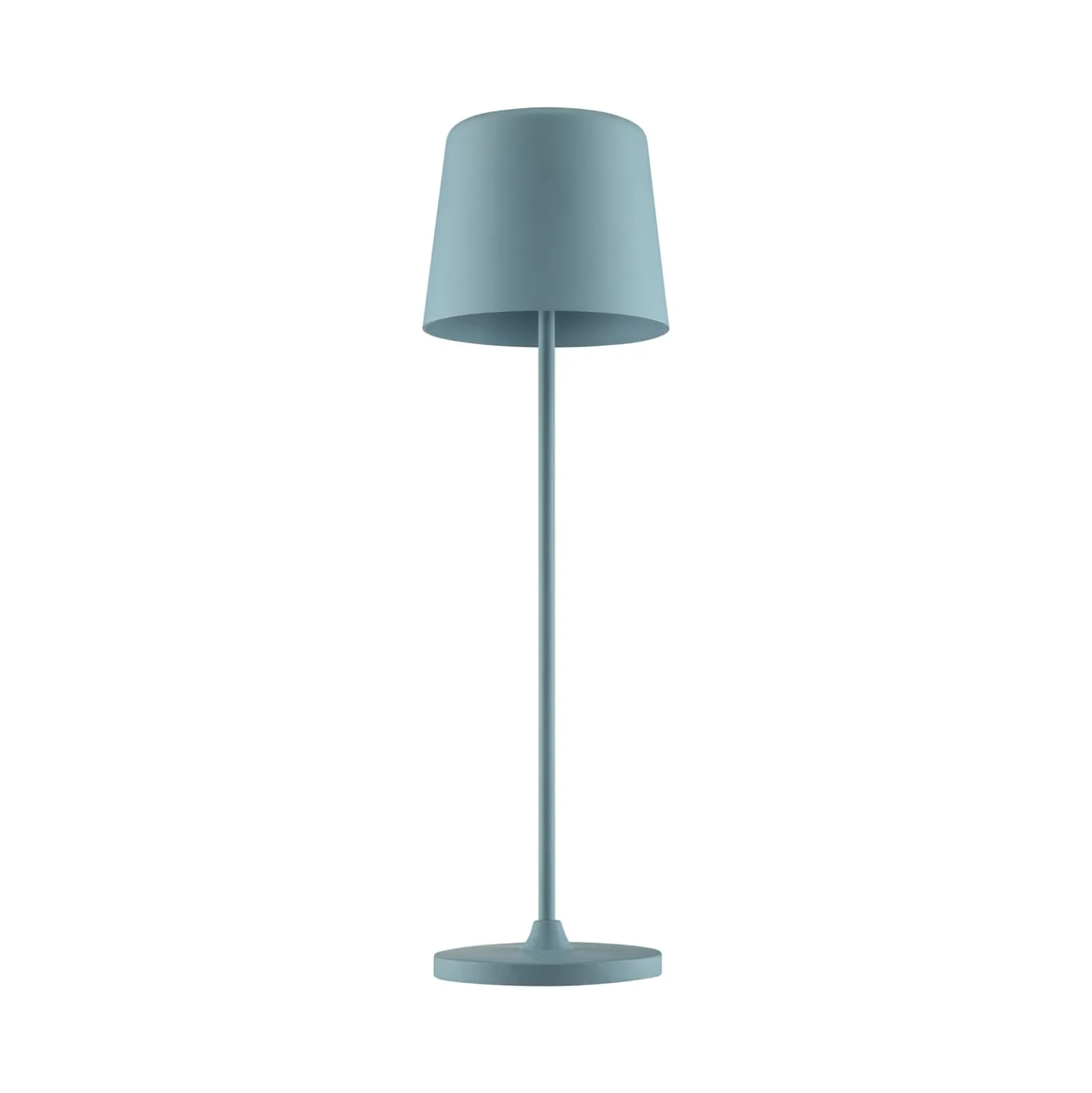 LED-Akku-Tischlampe Kaami, dimmbar, hellblau