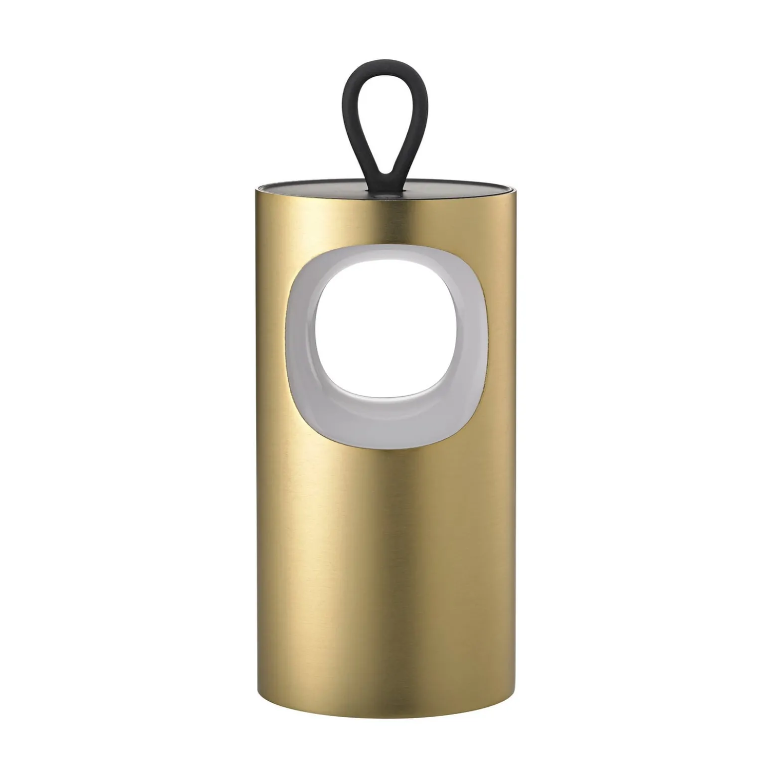 LED-Akku-Tischlampe Lunari, goldfarben 16 cm Metall CCT IP44