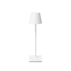LED-Akkutischlampe Nuindie pocket, weiß, IP54, dimmbar