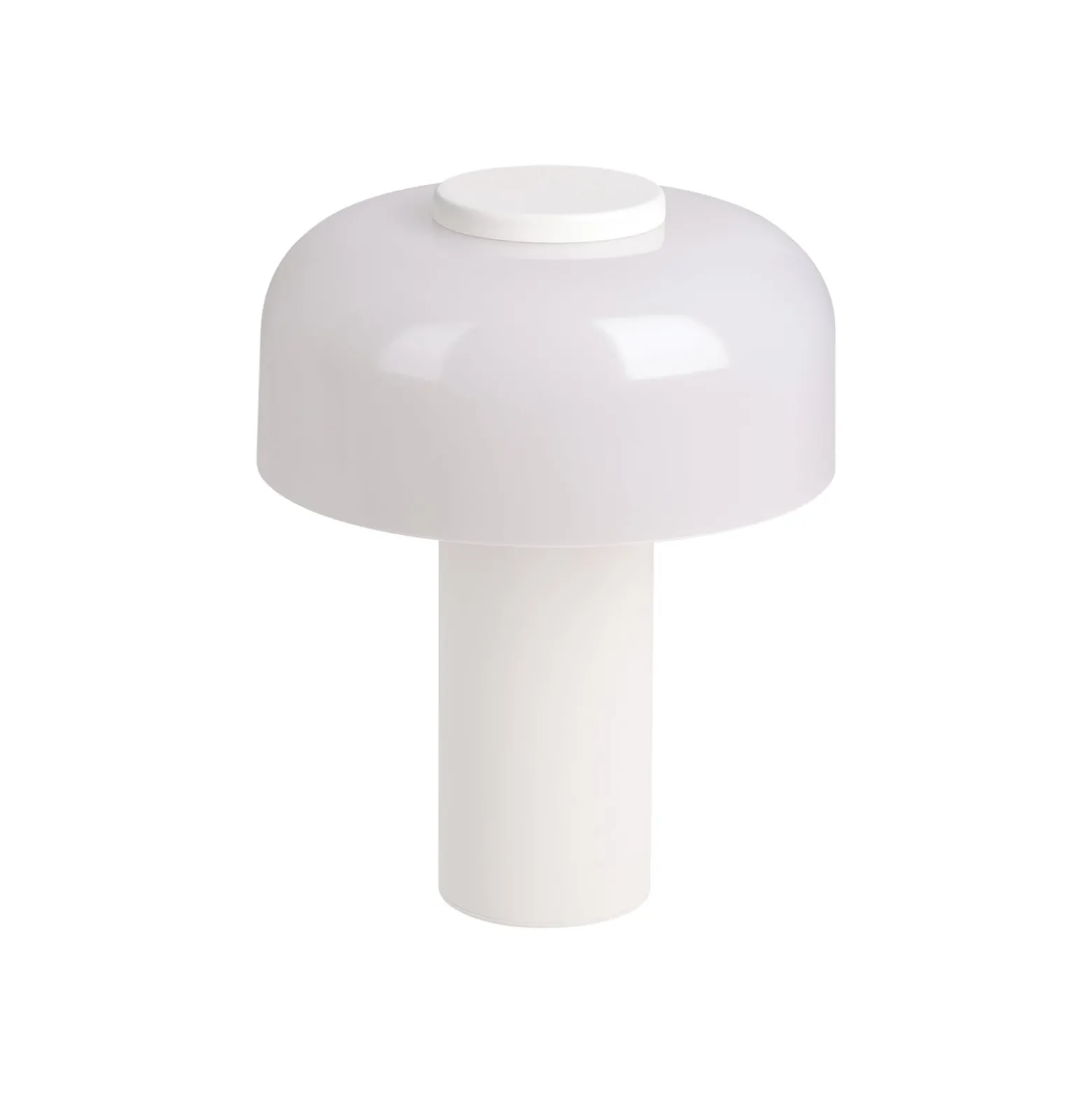LED-Akku-Tischlampe Ponente, Ø 16 cm, weiß, CCT, dimmbar