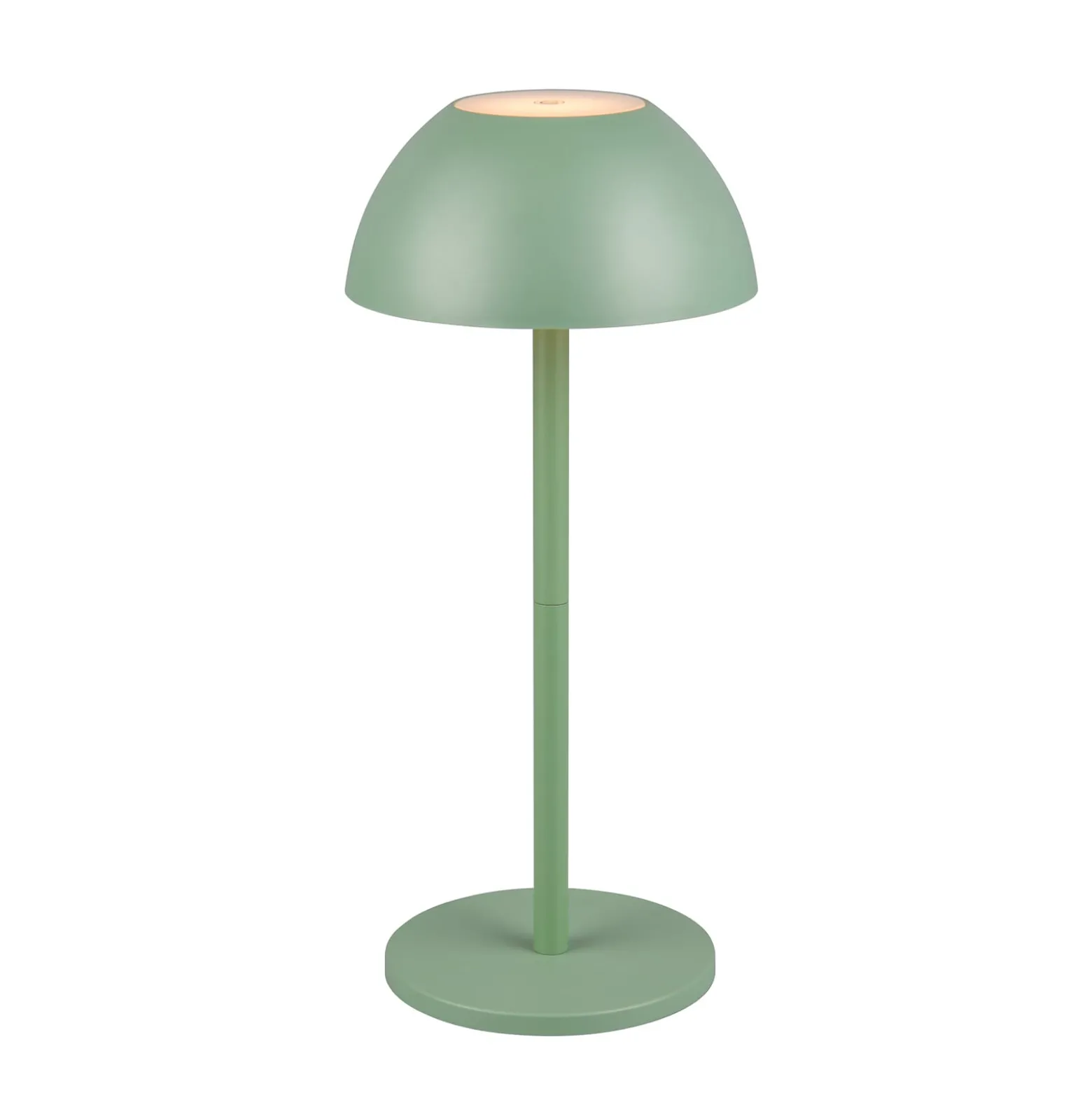 LED-Akku-Tischlampe Ricardo, grün, Höhe 30 cm, Kunststoff