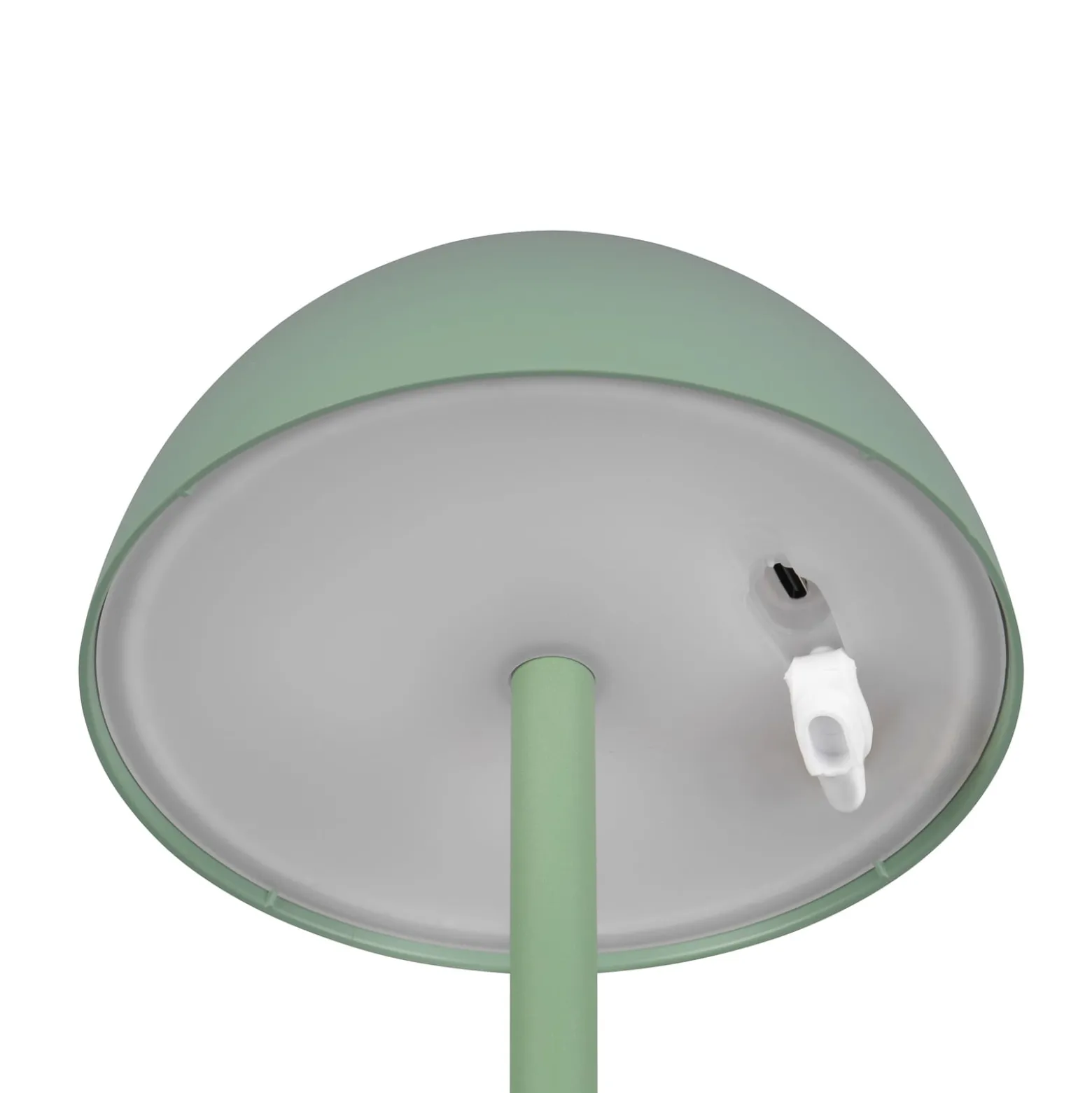 LED-Akku-Tischlampe Ricardo, grün, Höhe 30 cm, Kunststoff