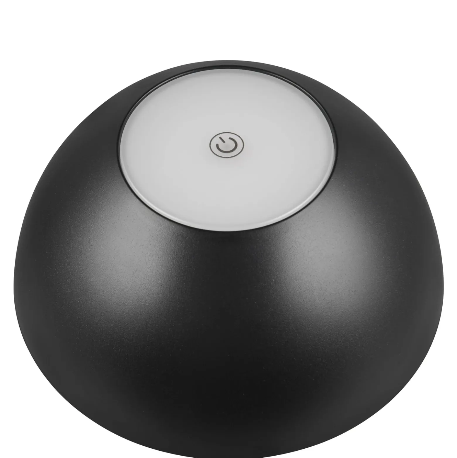 LED-Akku-Tischlampe Ricardo, schwarz, Höhe 30 cm, Kunststoff