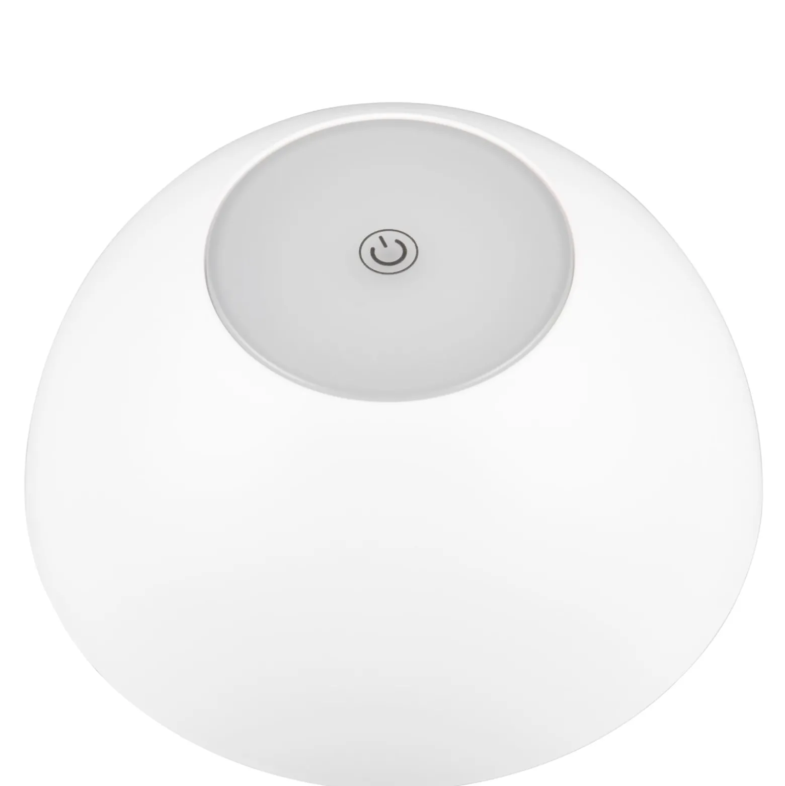 LED-Akku-Tischlampe Ricardo, weiß, Höhe 30 cm, Kunststoff