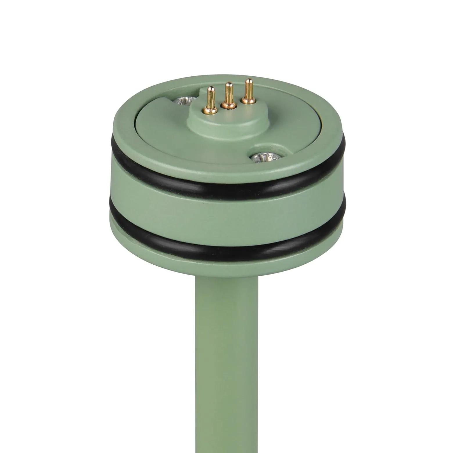 LED-Akku-Tischlampe Suarez, grün, Höhe 39 cm, Metall