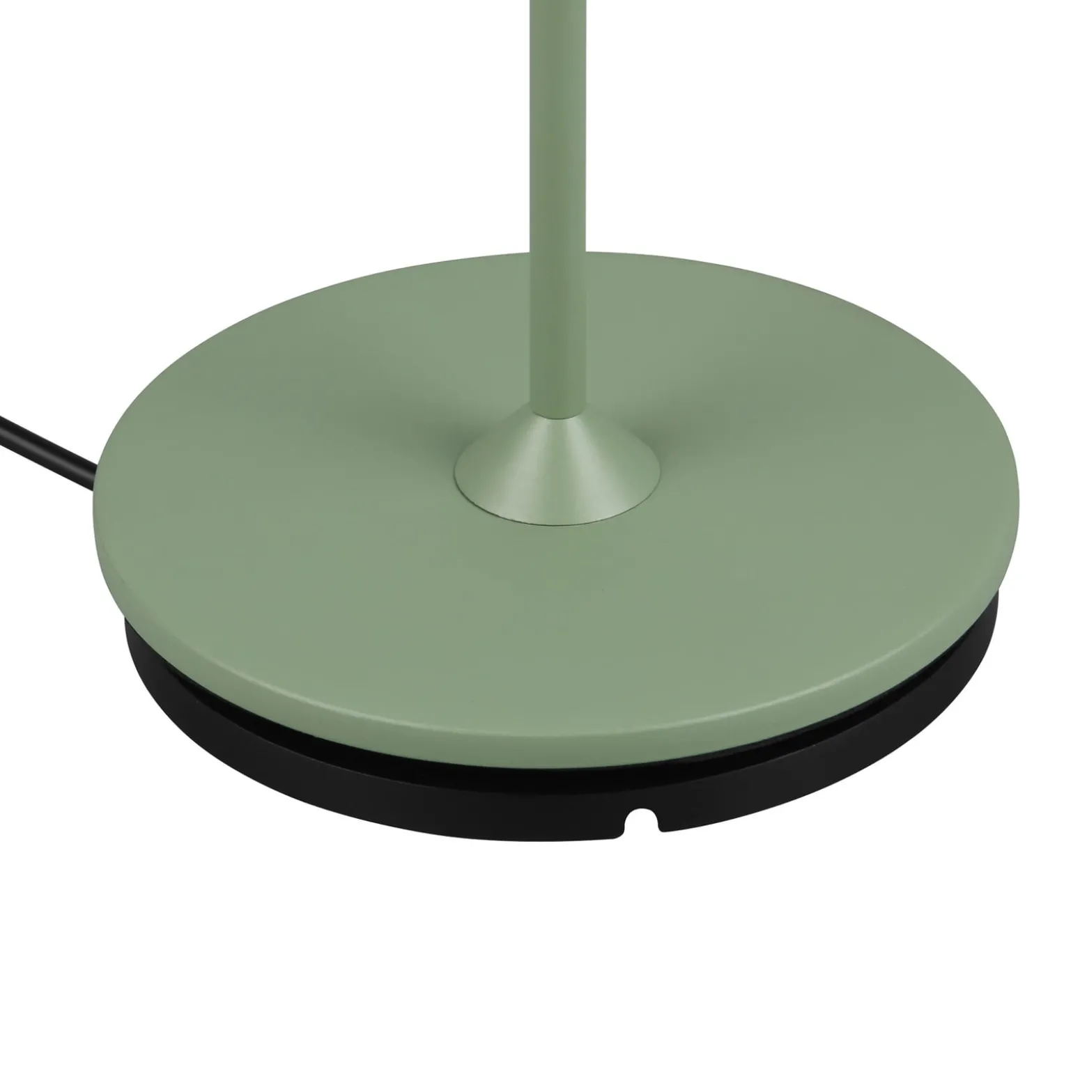 LED-Akku-Tischlampe Suarez, grün, Höhe 39 cm, Metall
