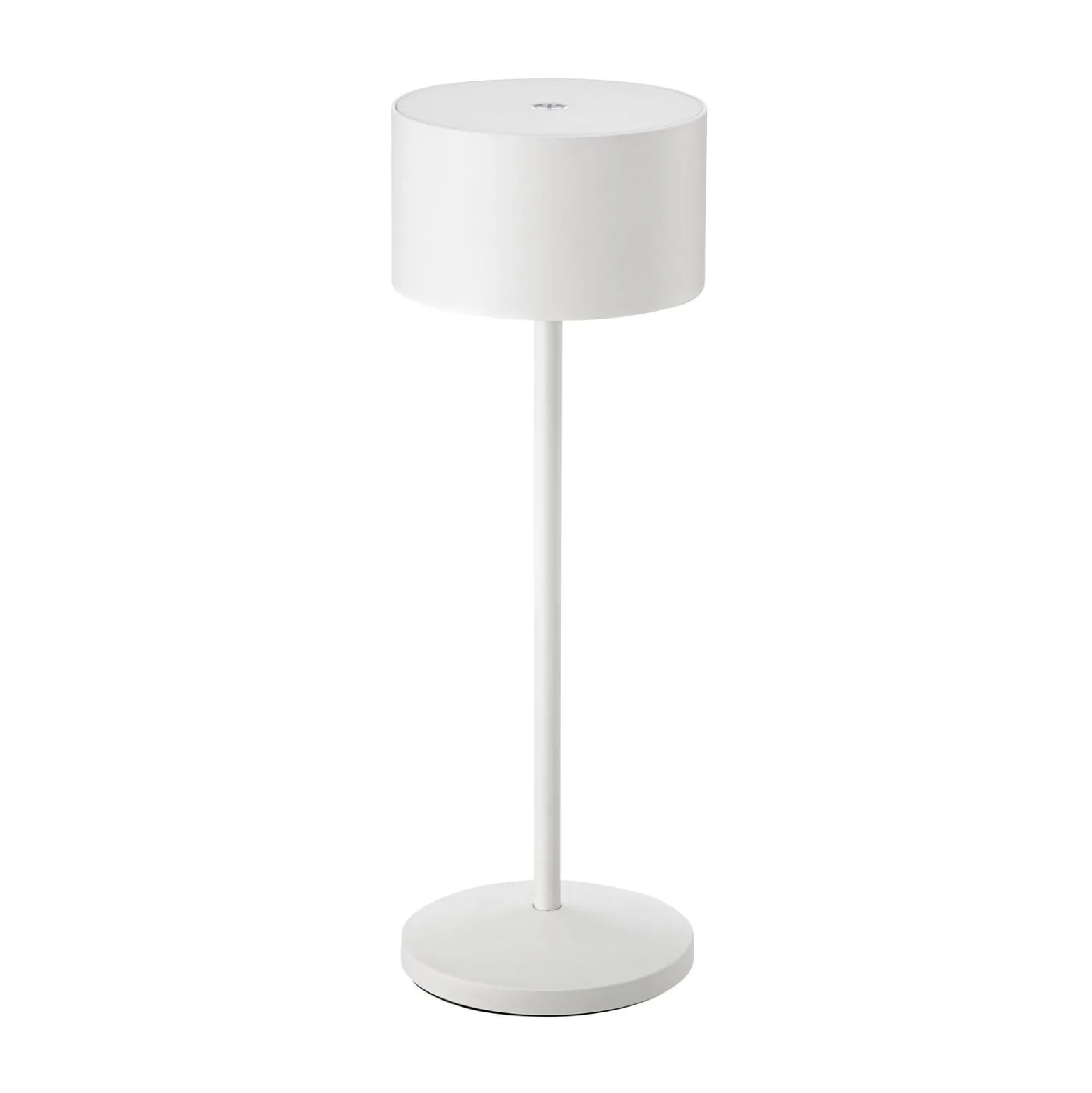 LED-Akku-Tischlampe Veluna, weiß, Höhe 25 cm, IP44, dim, CCT