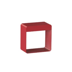 LED-Akku-Tischleuchte Dama, rot, Aluminium, ABS