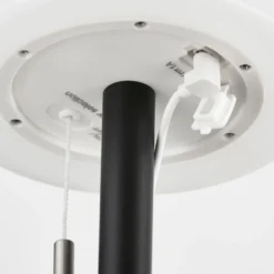 LED-Akku-Tischleuchte Fiumara schwarz/weiß 2er-Set
