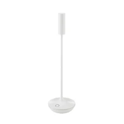 LED-Akkutischleuchte Nucandle, weiß, IP54, dimmbar
