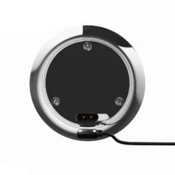 LED-Akkutischleuchte Nudiderot, chrom, Alu, IP54, dimmbar