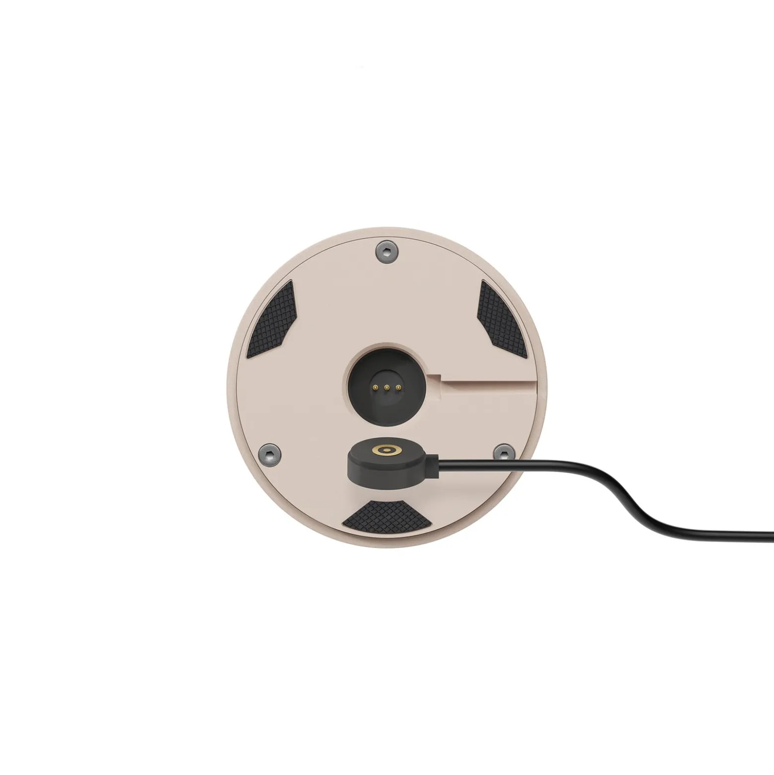 LED-Akkutischleuchte Nudrop mini, dünenbeige, IP54, dimmbar