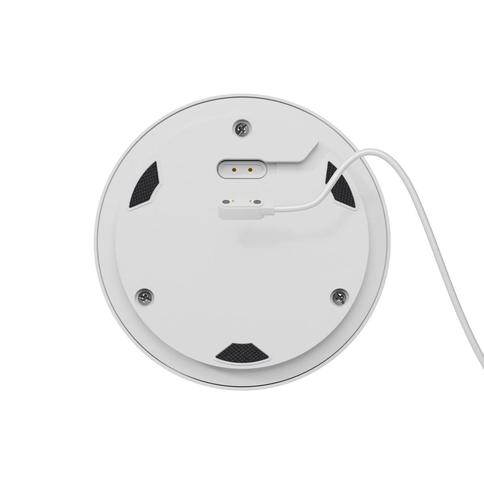 LED-Akkutischleuchte Numotion, weiß, Glas, IP54, dimmbar