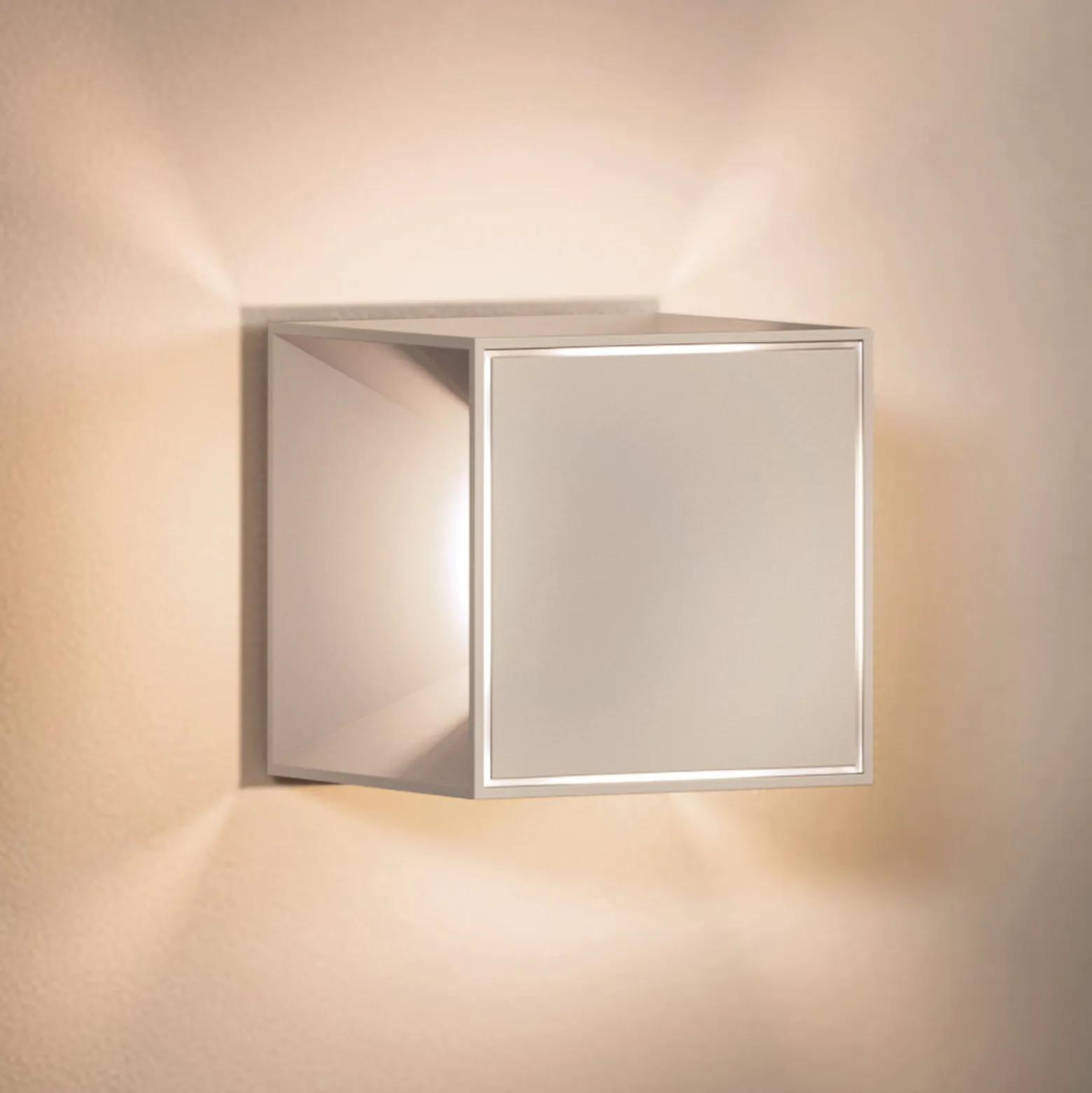 LED-Akku-Tischleuchte Nutalis mini, beige, IP54, dimmbar
