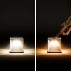 LED-Akku-Tischleuchte Nutalis mini, grün, IP54, dimmbar