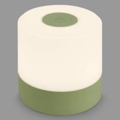 LED-Akku-Tischleuchte Smal, grün, 2.700K, dimmbar
