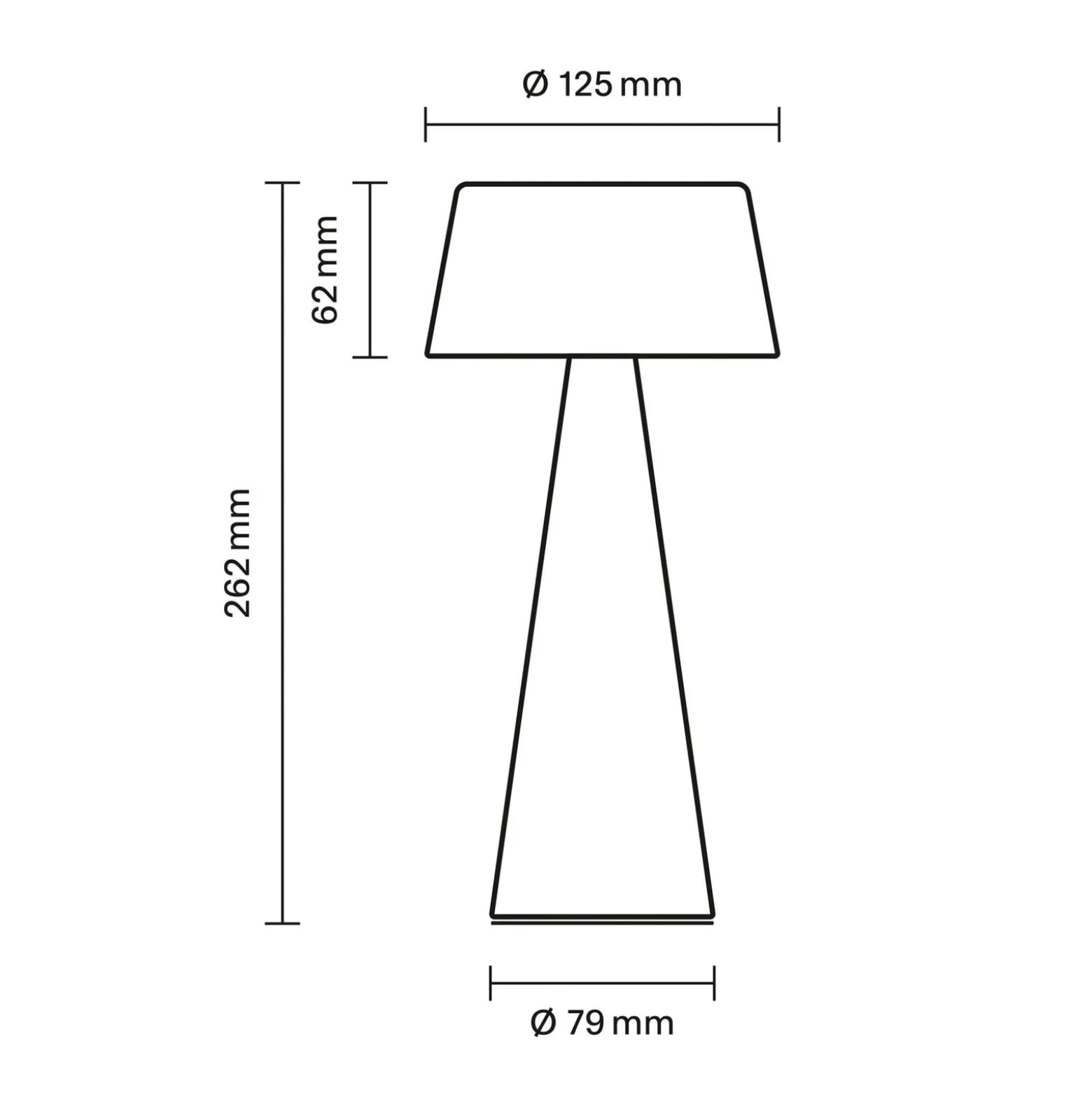 LED-Akku-Tischleuchte Solino, weiß, Solar/USB, 26 cm, IP44
