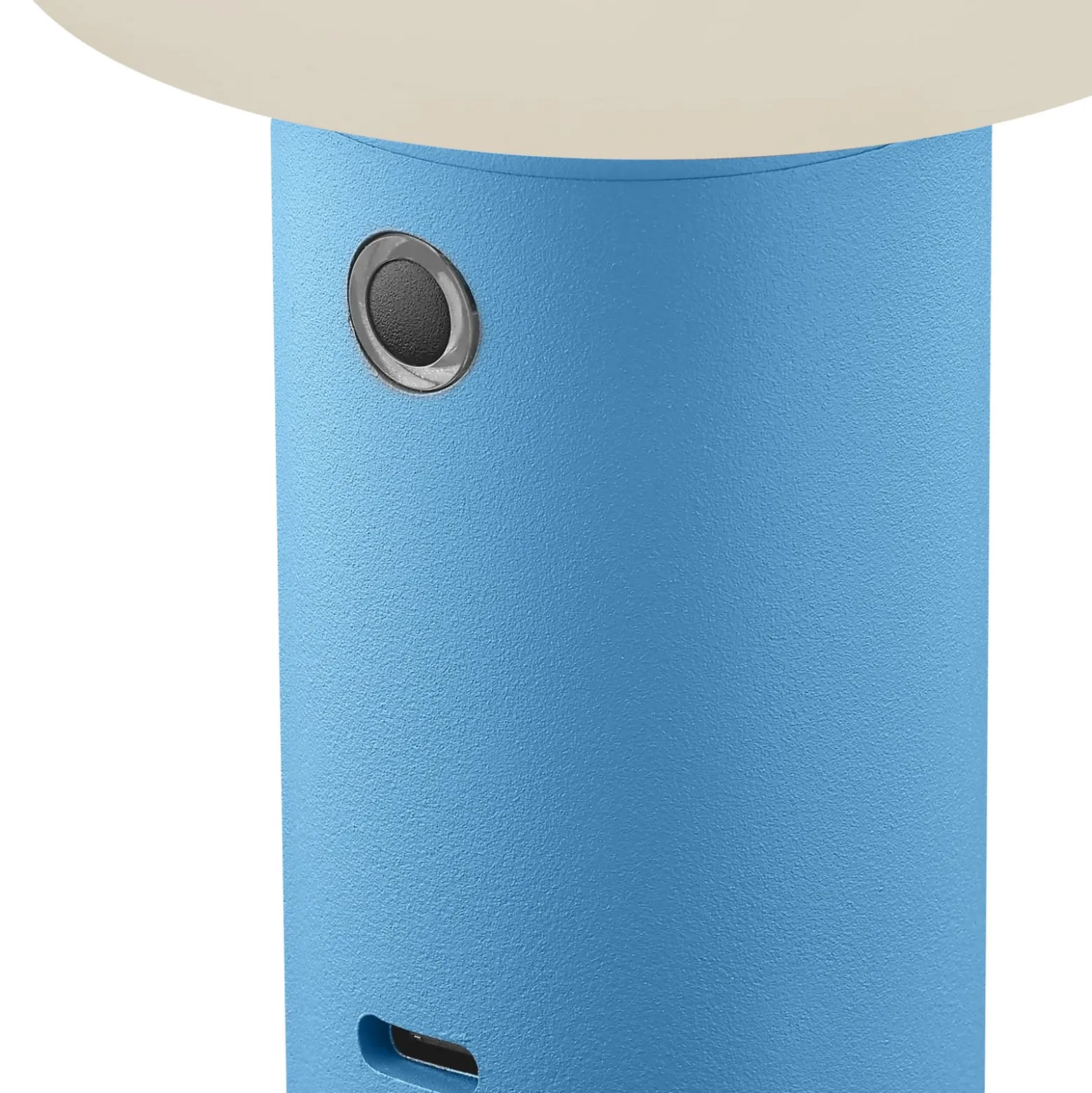 LED-Akku-Tischleuchte Tiny-B, pastellblau, Höhe 13 cm, IP54