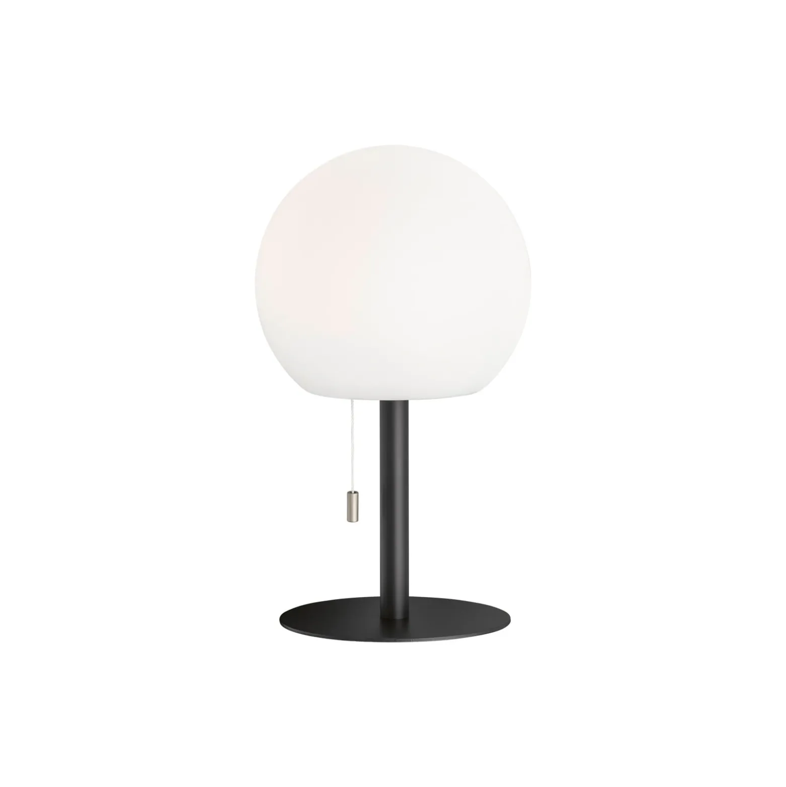 LED-Akku-Tischleuchte Trivento, sandschwarz