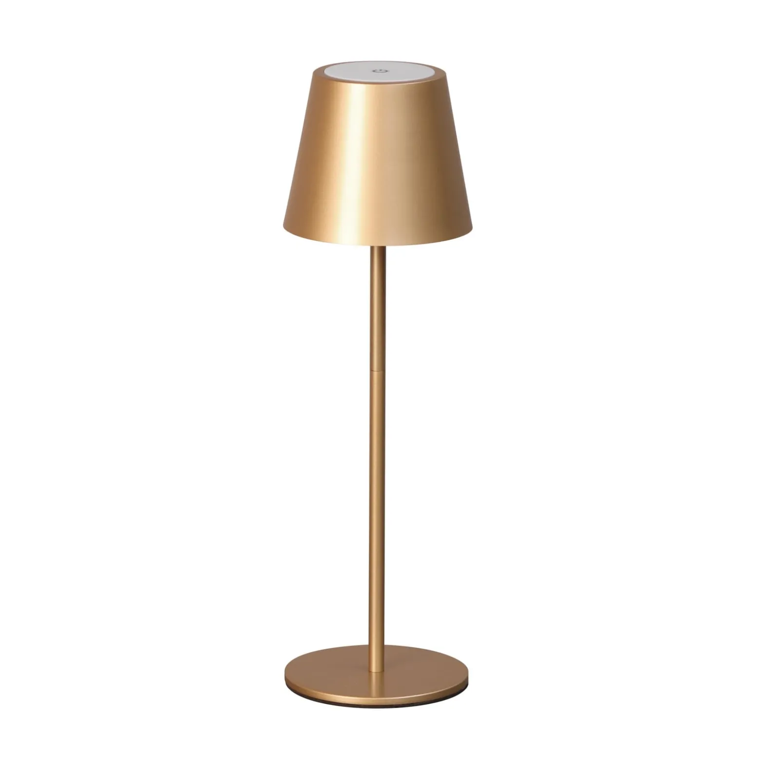 LED-Akku-Tischleuchte Viletto, kaffeebraun, IP54