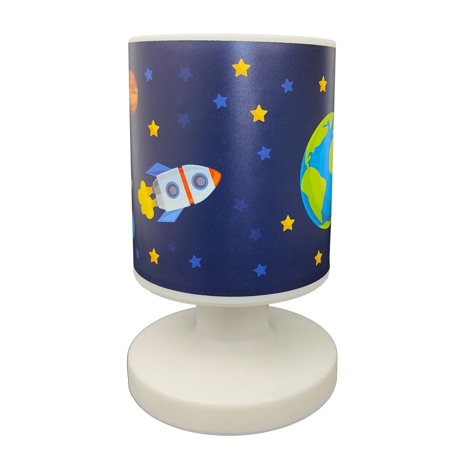 LED-Akku-Tischleuchte Weltall, USB, IP44