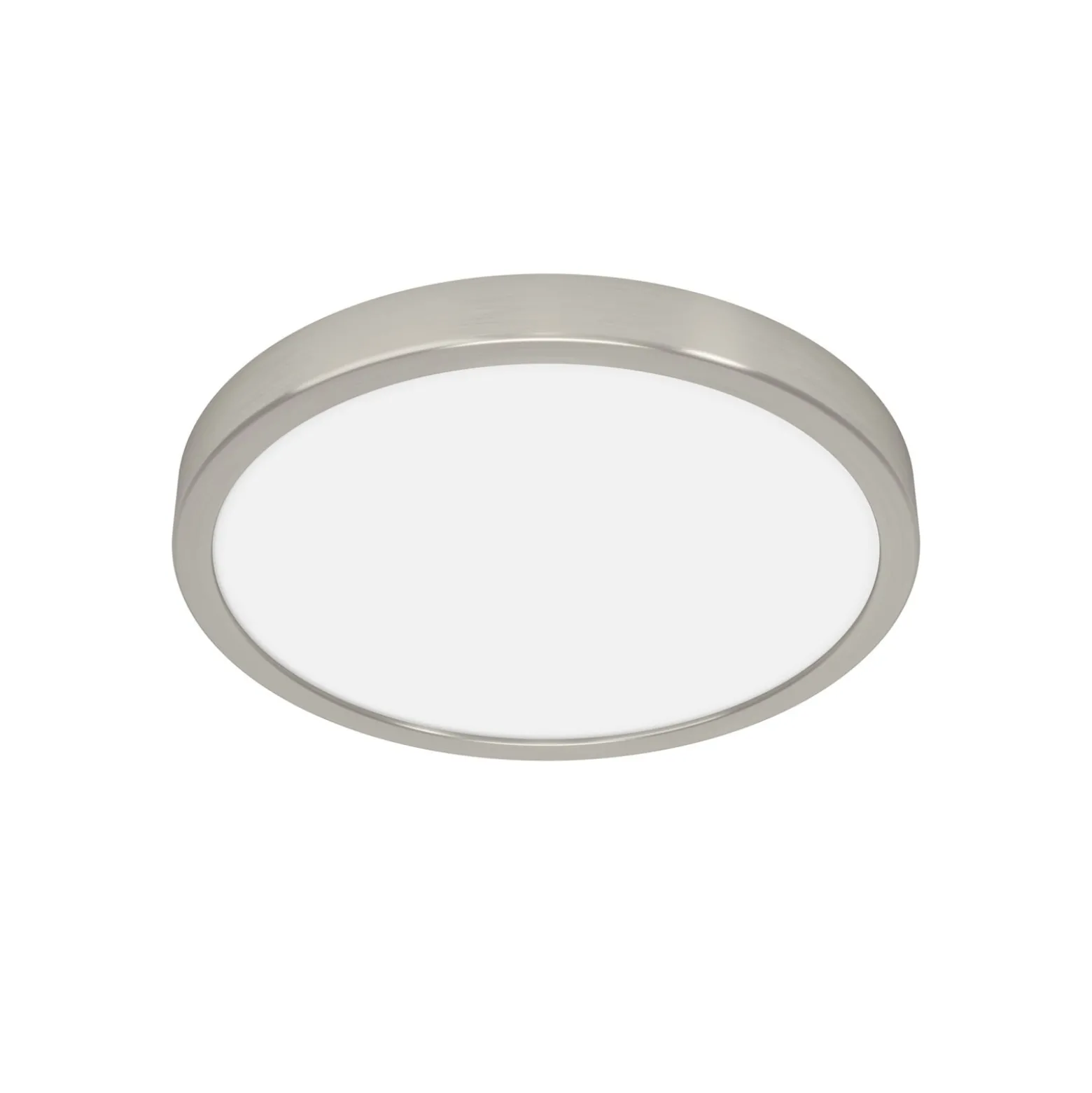 LED-Anbaupanel Fueva 5 IP20 830 nickel Ø28,5cm